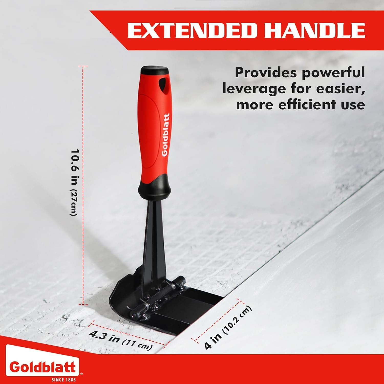 Goldblatt Trim Puller, Tile Removal Multi-Tool for Commercial Work & Home Improvement, Baseboard, Molding, Siding and Floor Removal, Remodeling 🍁 All In One Marketplace Canada