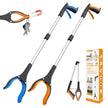REWKCY 32in/83cm Grabber Reacher Tool 2-Pack, Foldable Reacher Grabber with 360° Rotating Jaw & Magnet, Heavy Duty Pick Up Stick for Seniors 🍁 All In One Marketplace Canada