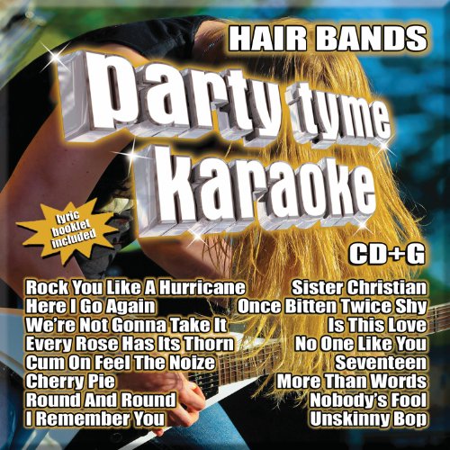 Party Tyme Karaoke - Hair Bands (16-Song CD+G)