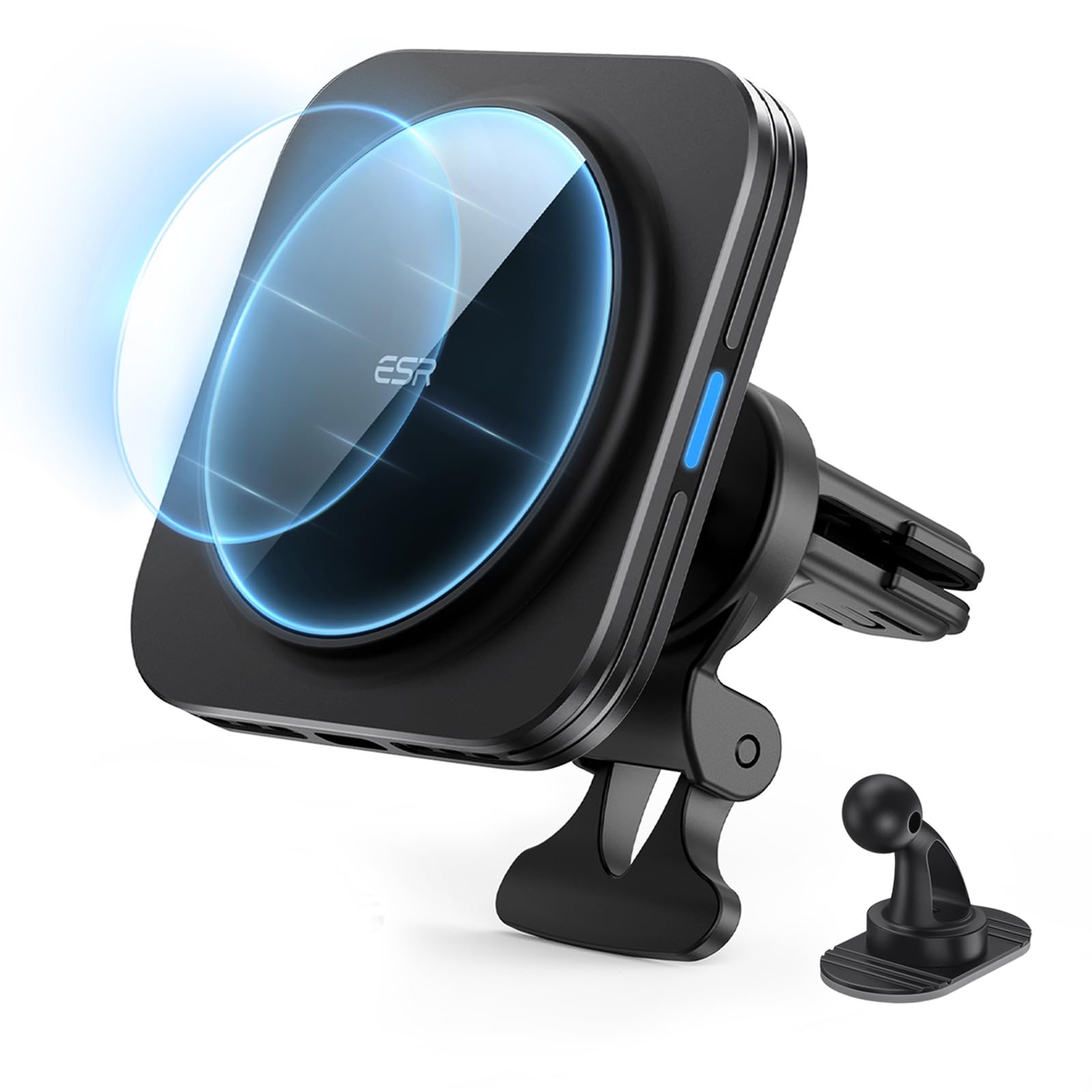 ESR 15W for MagSafe Car Mount Charger, Air Vent Dashboard Wireless Magnetic Phone Holder Chargerfor iPhone 17e Air 17 Pro Max 16 15 14 Plus 13 12 Mini, Galaxy S25/S26 Series for MagSafe Accessories 🍁 All In One Marketplace Canada