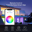 Kasa Smart Light Bulbs, Full Colour Changing Dimmable Smart WiFi Bulbs Compatible with Alexa and Google Home, A19, 9W 800 Lumens,2.4Ghz only, No Hub Required, 4-Pack (KL125P4), Multicolour 🍁 All In One Marketplace Canada