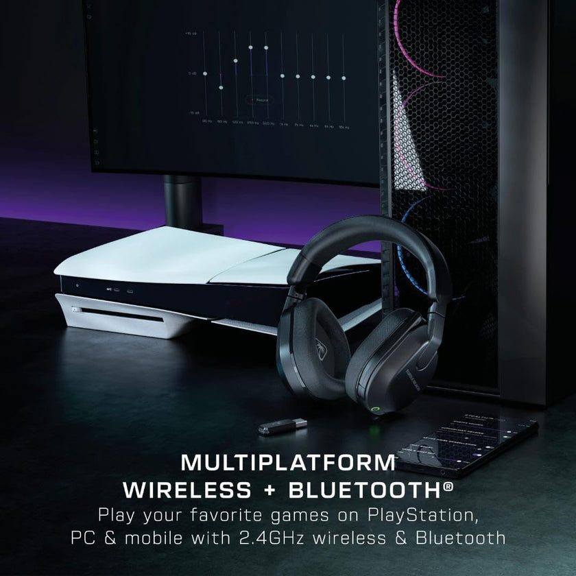 Turtle Beach Stealth 600 Wireless Multiplatform Amplified Gaming Headset for PS5, PS4, PC, Nintendo Switch & Mobile – Bluetooth, 80-Hr Battery, Noise-Cancelling Flip-to-Mute Mic, 50mm Speakers – Black 🍁 All In One Marketplace Canada