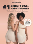 Shapermint High Waisted Body Shaper Shorts - Shapewear for Women Tummy Control Small to Plus-Size Nude Small 🍁 All In One Marketplace Canada