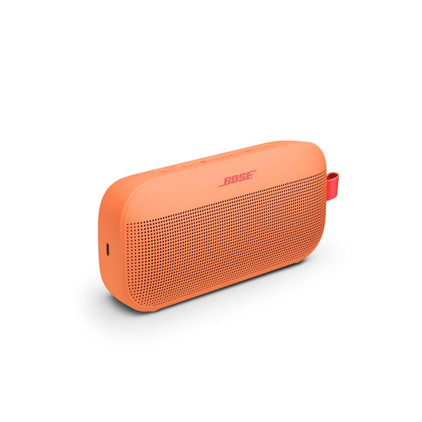 Bose SoundLink Flex Bluetooth Speaker (2nd Gen) - Portable Outdoor Speaker with Hi-Fi Audio, Waterproof and Dustproof, USB-C, Up to 12 Hours Battery Life, Sunset Peach 🍁 All In One Marketplace Canada