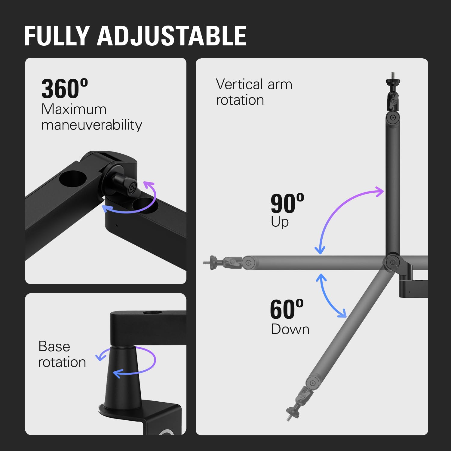 Elgato Wave Mic Arm Low Profile Microphone Boom Arm 🍁 All In One Marketplace Canada