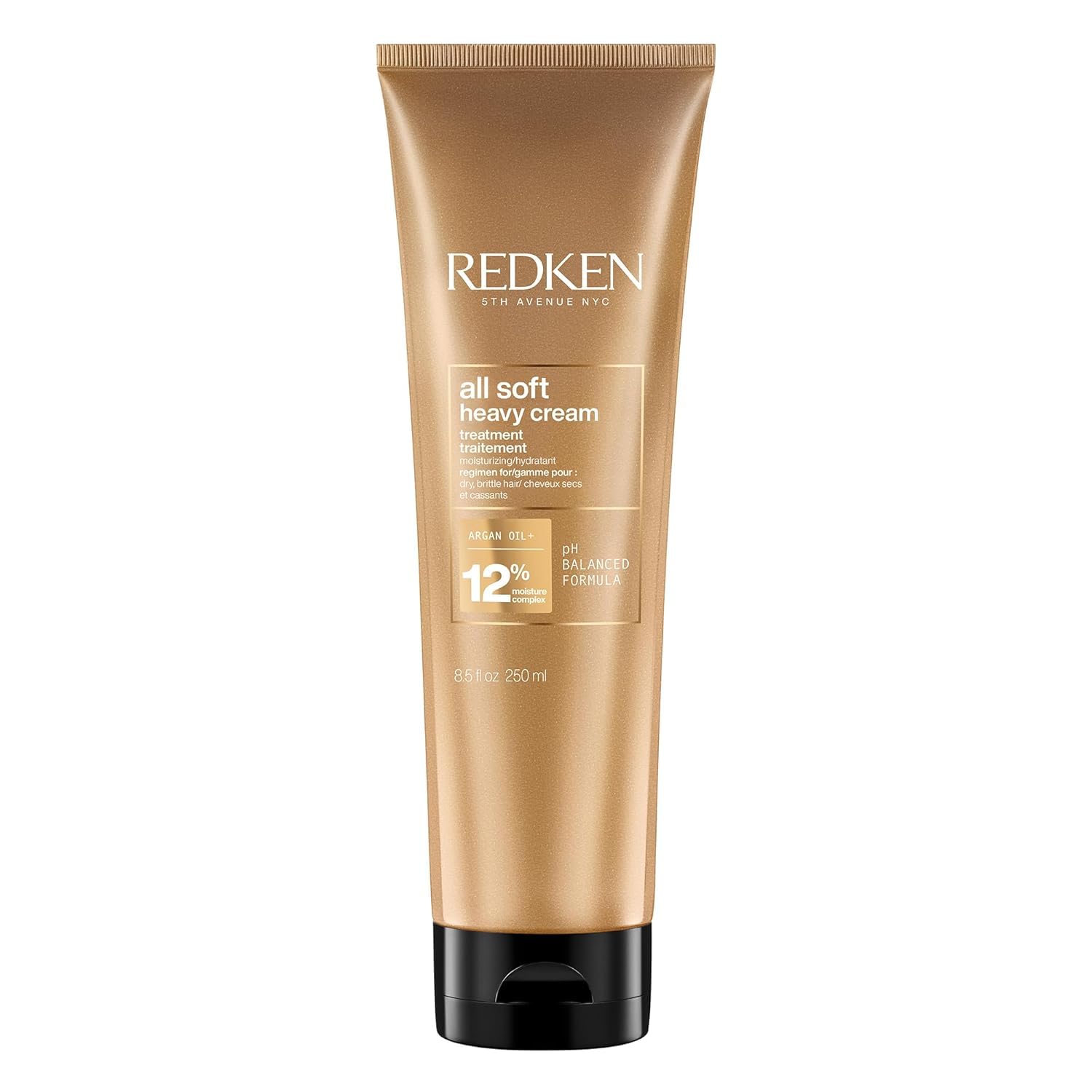 Redken All Soft Heavy Cream Deep Conditioning Hair Mask For Dry, Brittle Hair, Moisturizing Treatment With Argan Oil For Intense Softness, Shine And Smoothness, 250ml 🍁 All In One Marketplace Canada