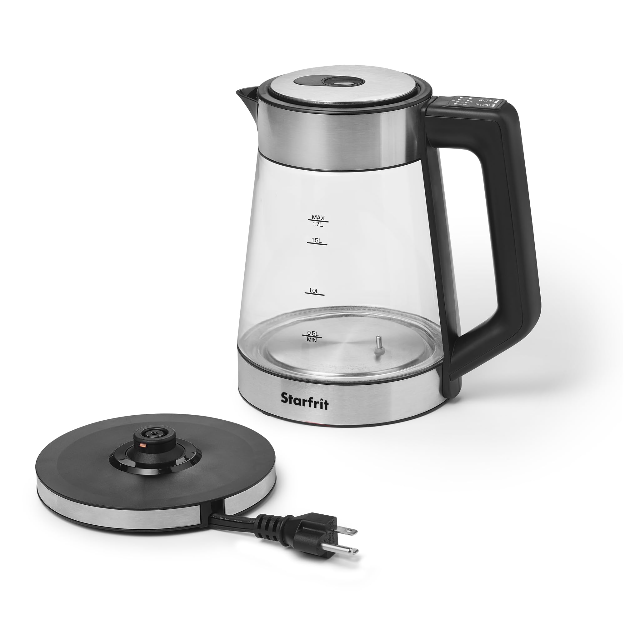 Starfrit Electric Glass Kettle, 1.7L, 5 Temperature Settings 🍁 All In One Marketplace Canada