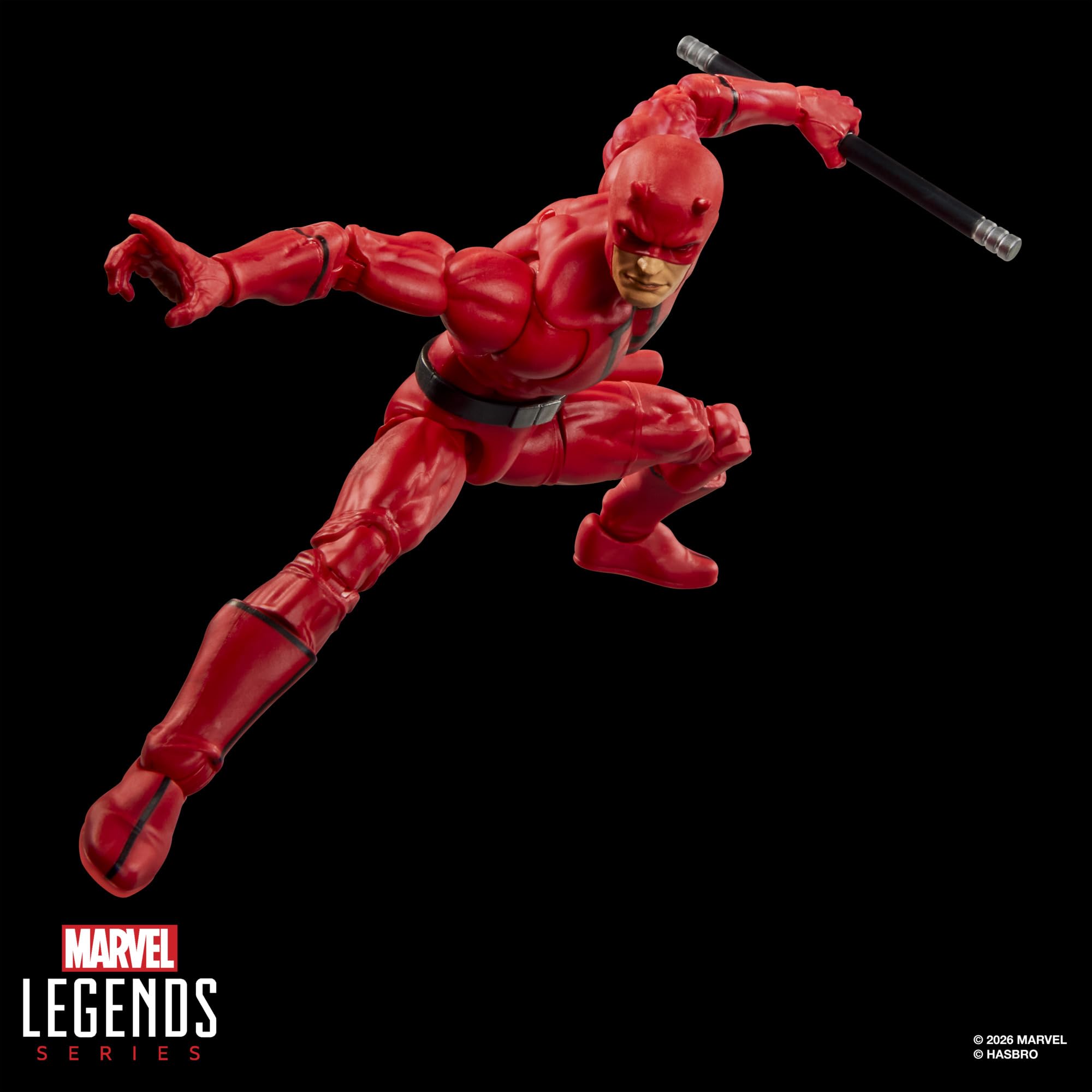Marvel Legends Series Secret Wars Daredevil, Retro Marvel Comics Collectible 6 Inch Action Figure with Lenticular Shield 🍁 All In One Marketplace Canada