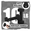 Yes4All Dumbbell Neoprene, poids et haltere, Weight set, hand weights for women, dumbbells pair, free weights (Black - 10lbs) 🍁 All In One Marketplace Canada