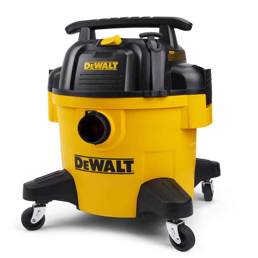 DEWALT DXV06P 4 Peak HP Shop Vacuums, 6 Gallon Poly Wet/Dry Vac, Heavy-Duty Shop Vacuum with Blower Function Yellow+Black 🍁 All In One Marketplace Canada