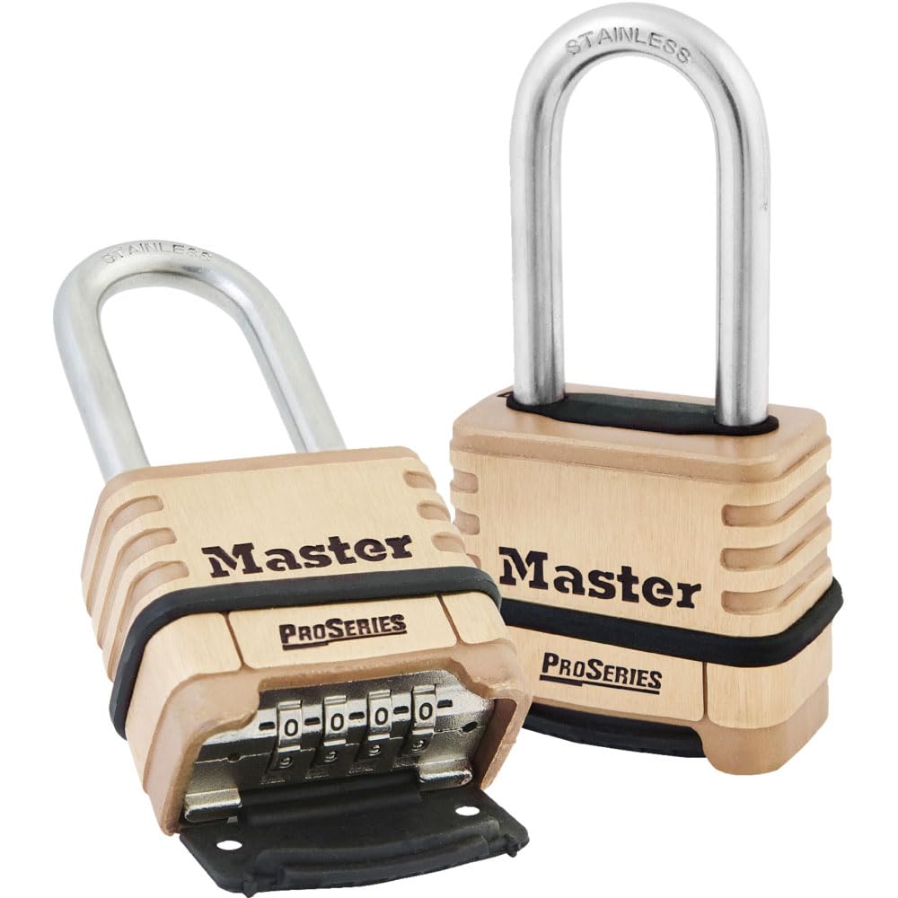 Master Lock ProSeries Set Your Own Combination Lock, 2-1/4