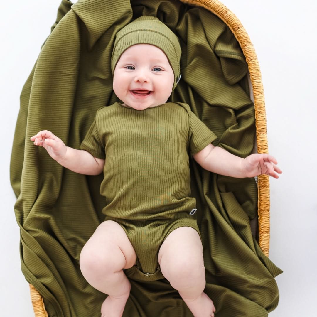 Baby Bamboo Onesie | Antique Floral