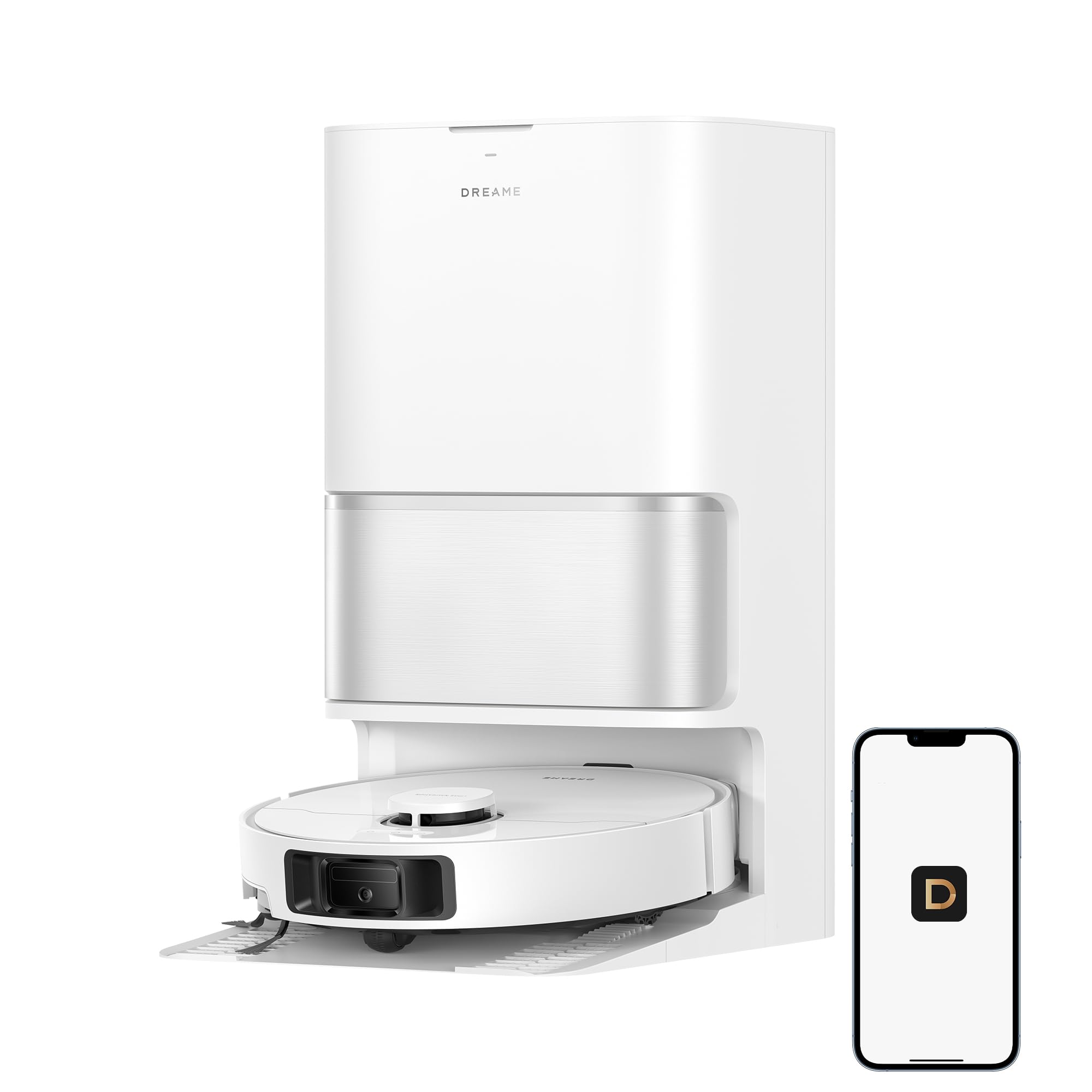 DREAME L40 Ultra Gen 2 Robot Vacuum and Mop with 25,000Pa Suction, Extendable Side Brush and Mop, All-in-One Self-Cleaning Dock, Voice & App Control, White 🍁 All In One Marketplace Canada