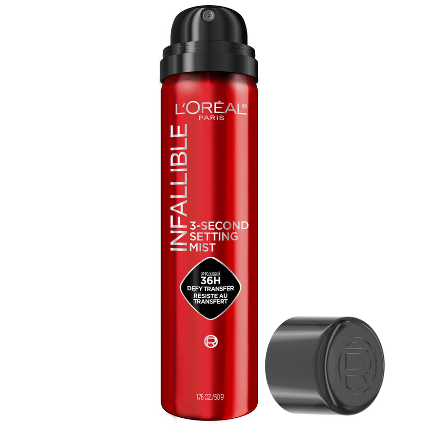 L’Oréal Paris Infallible 3-Second Makeup Setting Spray, Makeup, Microfine Mist for up to 36H Wear, Lightweight, Transfer Proof, Waterproof, Dries in 3 seconds, 75ml 🍁 All In One Marketplace Canada