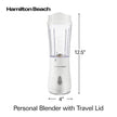 Hamilton Beach 51101V Personal Blender with Travel Lid, White 🍁 All In One Marketplace Canada