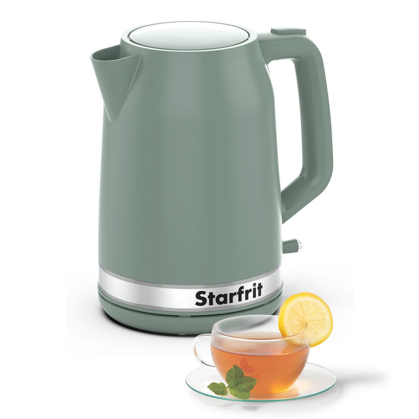Starfrit Electric Kettle - 1.7L Capacity - Water Level Indicator - Automatic Shut-Off - 1500W – Sage 🍁 All In One Marketplace Canada