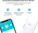 TP-Link AX1800 WiFi Extender Internet Booster (RE600X) - WiFi 6 Range Extender Covers up to 1500 sq.ft and 30 Devices, Dual Band, AP Mode w/Gigabit Port, APP Setup 🍁 All In One Marketplace Canada