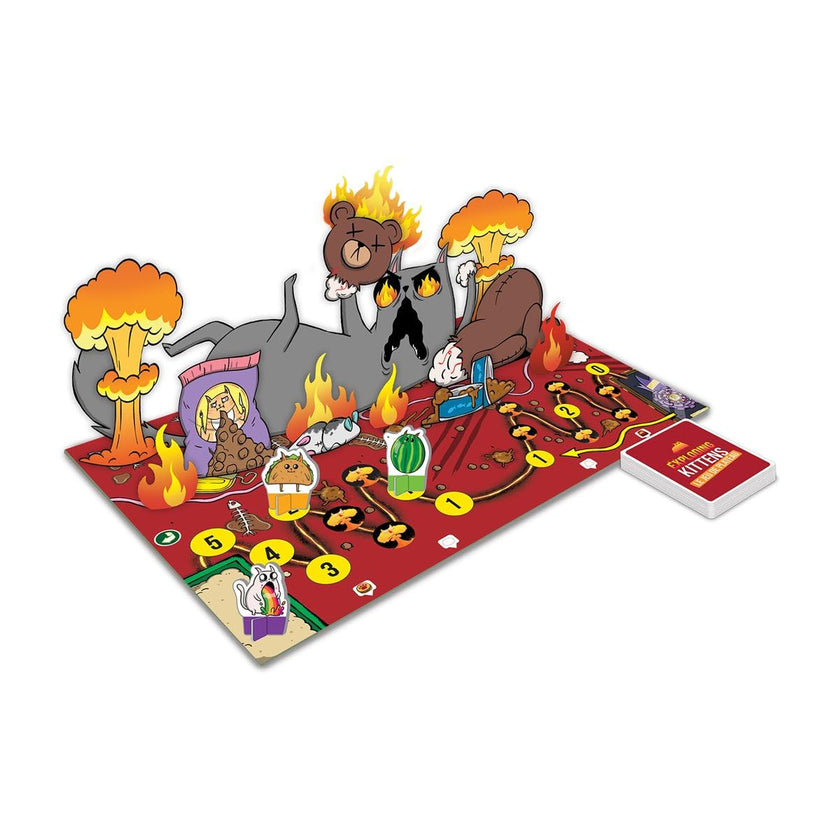 Exploding Kittens The Board Game Superfan, 2-6 Players, Age 7+ 🍁 All In One Marketplace Canada