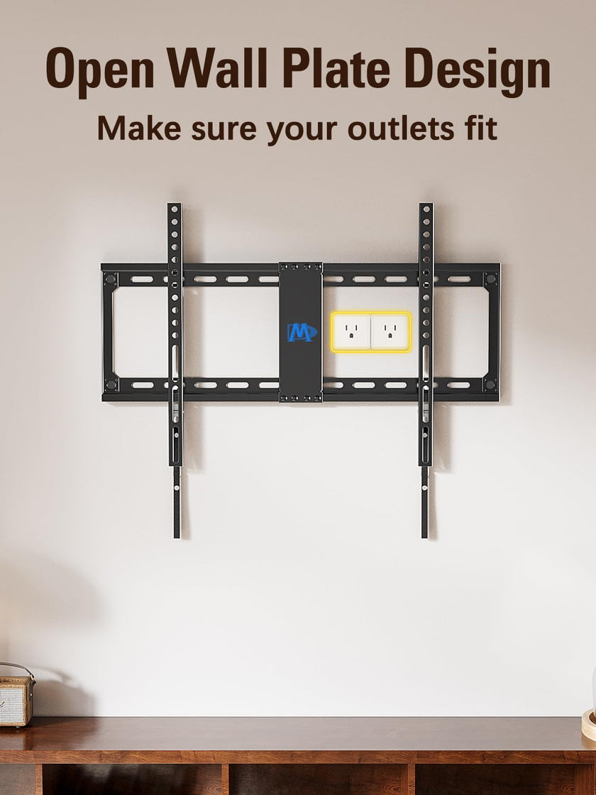 Mounting Dream Fixed TV Mount Low Profile for Most of 42-84 Inches TV Low Profile TV Wall Mount fits 16