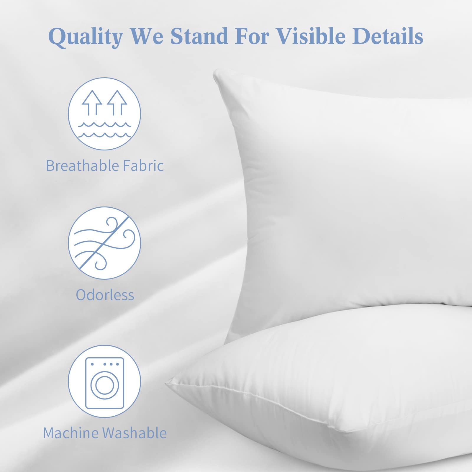 SHERWOOD Hotel Collection Soft Down Alternative Bed Pillows (Queen) 🍁 All In One Marketplace Canada
