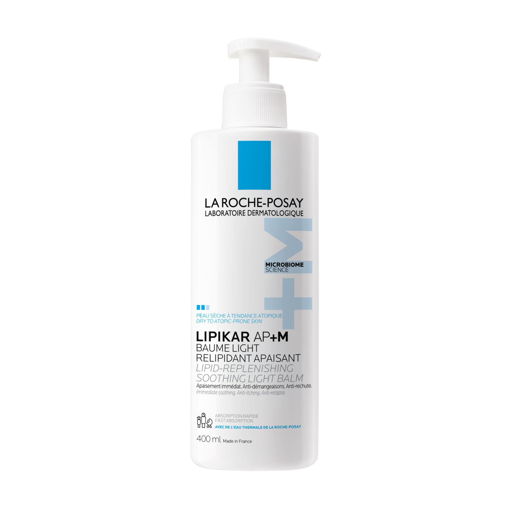 La Roche Posay Lipikar Baume Light AP+M, Body Lotion for Dry Skin, Lightweight Moisturizer with Shea Butter & Niacinamide for Body, Face & Hands, Fragrance Free, Recommended by Dermatologists, 400mL 🍁 All In One Marketplace Canada
