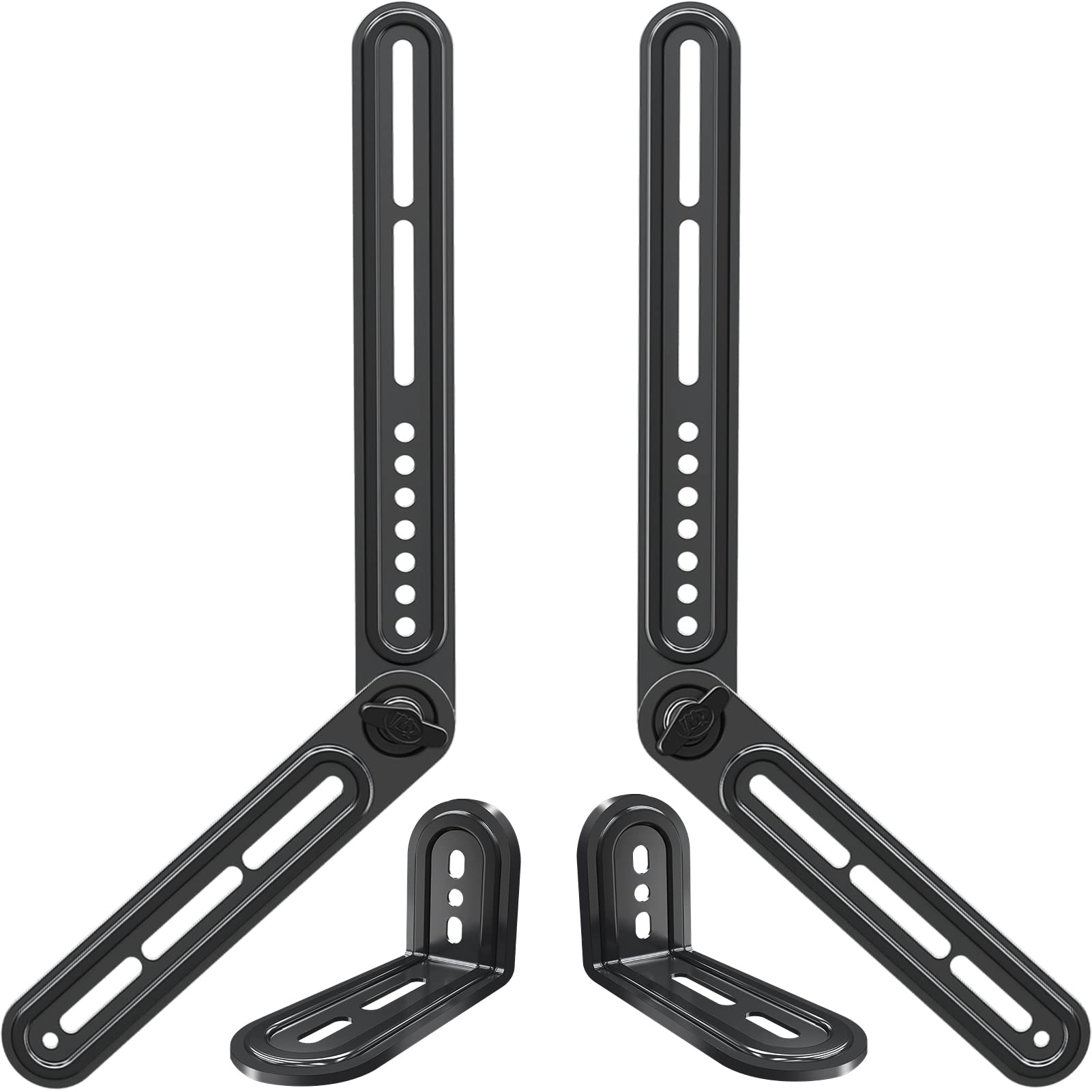 Mounting Dream Sound Bar Mount Bracket for Mounting Above or Under TV, Fits Most Sound Bars Up to 15 Lbs, with Detachable Long Extension Plates MD5420 🍁 All In One Marketplace Canada