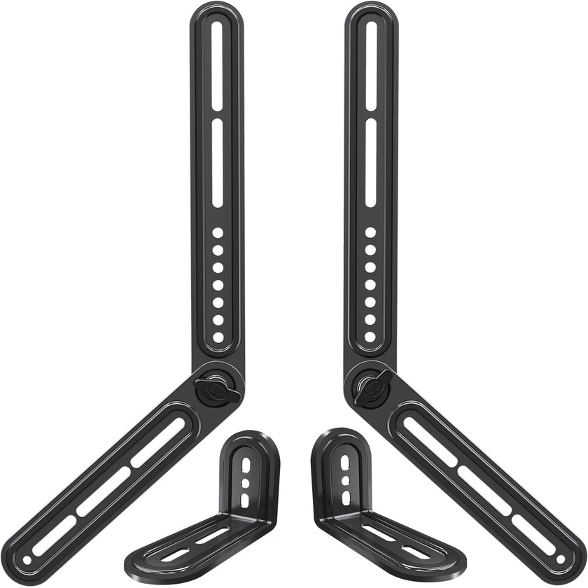 Mounting Dream Sound Bar Mount Bracket for Mounting Above or Under TV, Fits Most Sound Bars Up to 15 Lbs, with Detachable Long Extension Plates MD5420 🍁 All In One Marketplace Canada