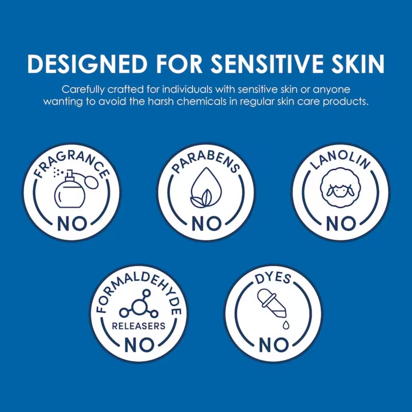 Vanicream Daily Facial Moisturizer for Sensitive Skin, 89 mL – Lightweight Hydration with Hyaluronic Acid & 5 Ceramides, Fragrance-Free, Non-Comedogenic, Gentle Face Lotion for Day & Night 🍁 All In One Marketplace Canada
