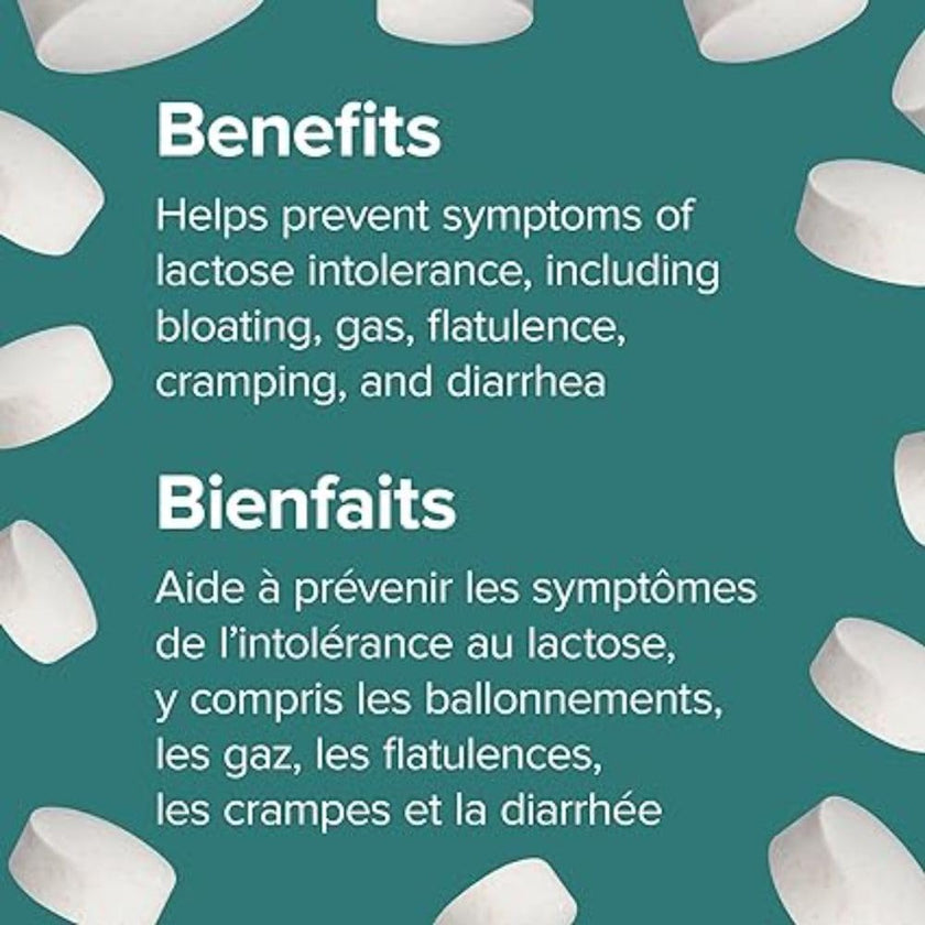 Webber Naturals Dairy Again Lactase Enzyme Chews, 60 Chewable Tablets 🍁 All In One Marketplace Canada