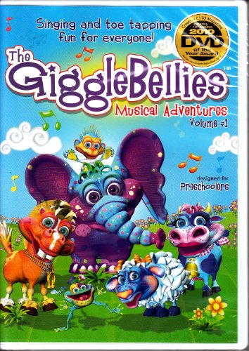 GiggleBellies: Musical Adventures Vol #1 - DVD (Used)