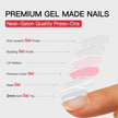 CurvLife Soft Gel Extra Short Press on Nails, 30Pcs Honey Peach Pink Oval Acrylic Fake Nails with Design Full Cover for Women Reusable Square Press on Nail Kit with Nail Glue Adhesive Tabs 🍁 All In One Marketplace Canada