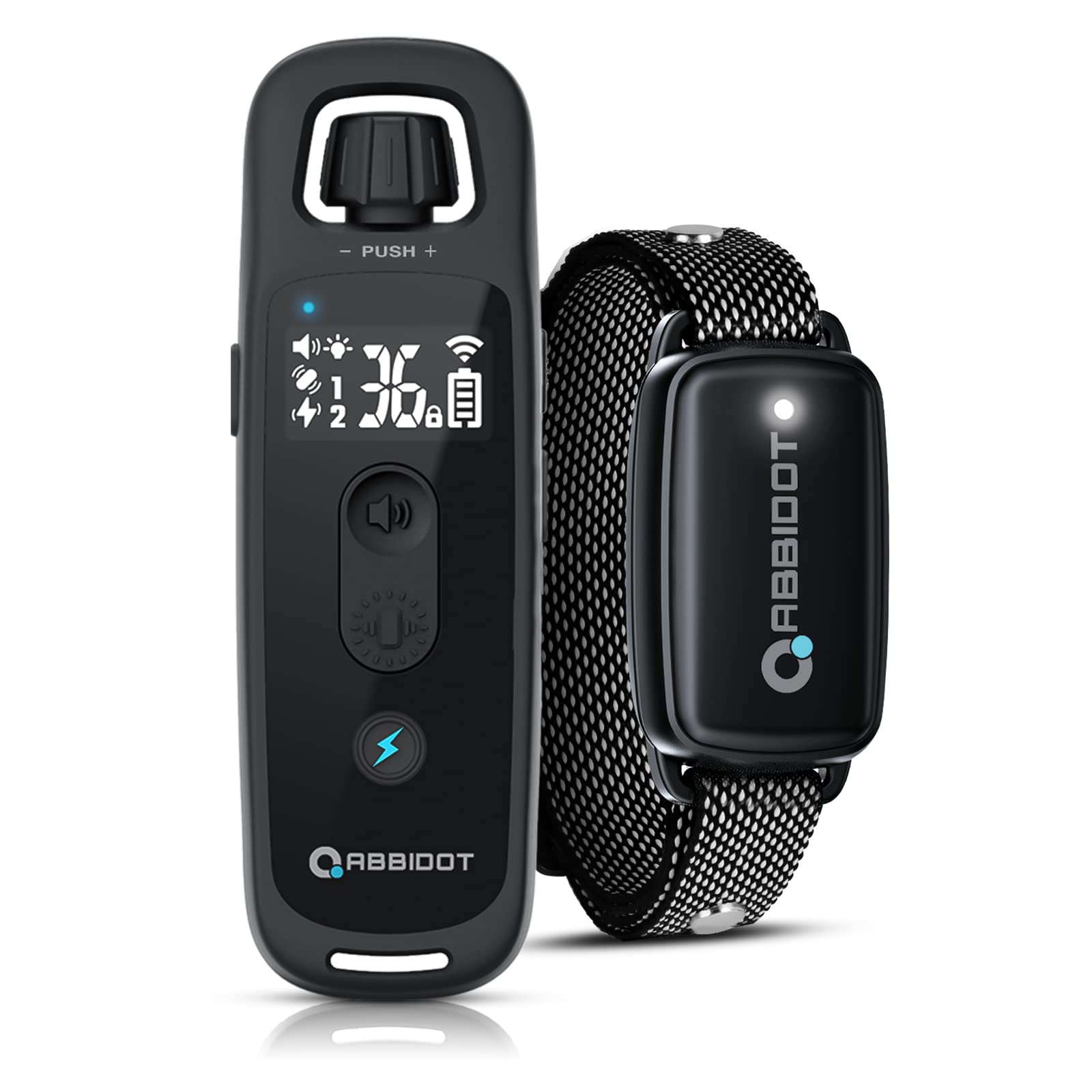 ABBIDOT 3300 Ft Dog Training Collar with Remote - [New Version] Shock Collar, 5 Training Modes, 88 Levels e Collar, Waterproof Training Collar for Small Medium Large Dogs(15~120 lbs) 🍁 All In One Marketplace Canada