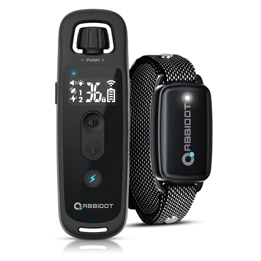 ABBIDOT 3300 Ft Dog Training Collar with Remote - [New Version] Shock Collar, 5 Training Modes, 88 Levels e Collar, Waterproof Training Collar for Small Medium Large Dogs(15~120 lbs) 🍁 All In One Marketplace Canada