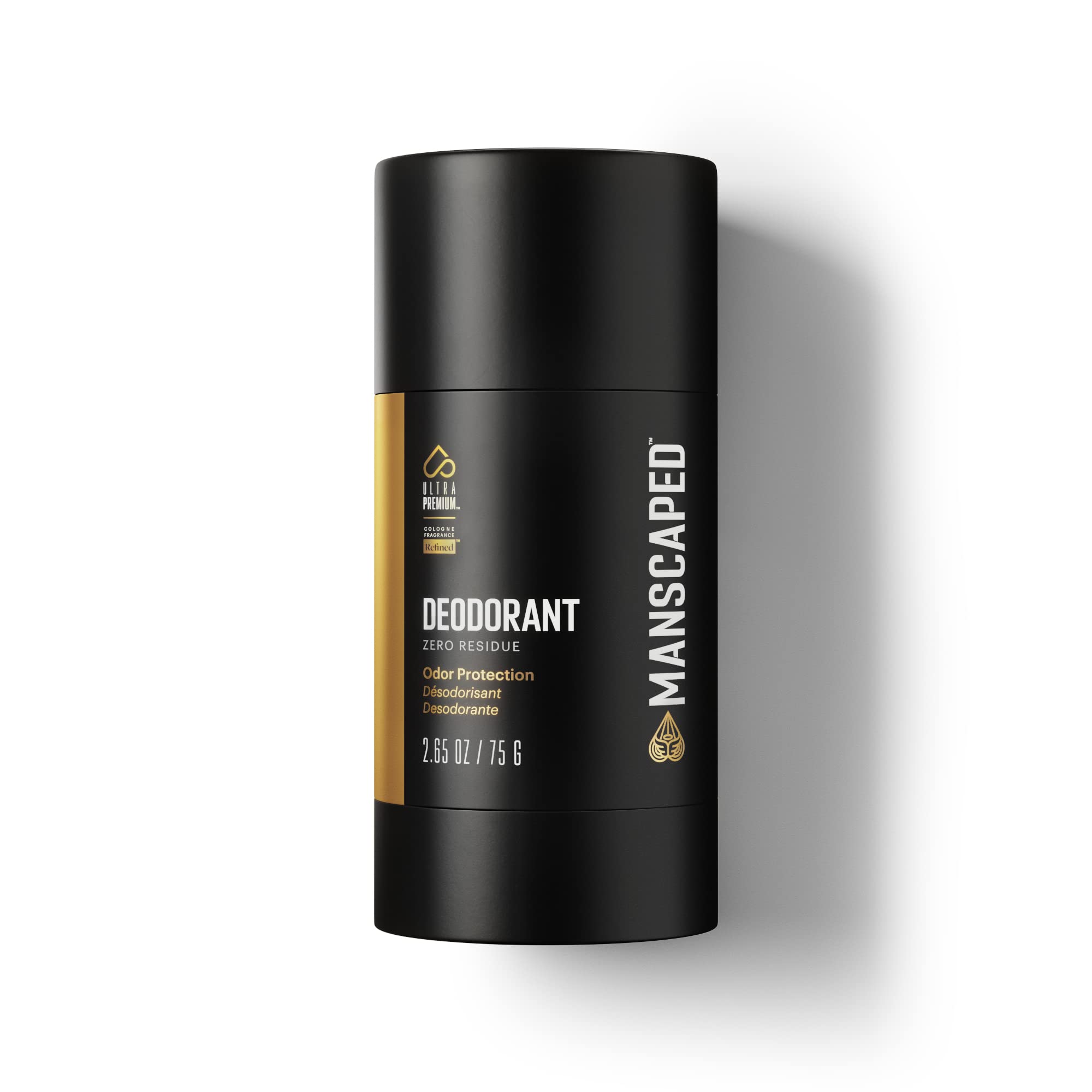 MANSCAPED® UltraPremium Deodorant, Aluminum-Free Clear Formula, Soft and Comfortable with Cologne-Quality Fragrance for Under Arm Odor Protection, 2.65 oz Stick (1 Pack) 🍁 All In One Marketplace Canada