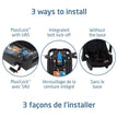 Maxi-Cosi Mico Luxe+ Infant Car Seat, Lightweight, Easy Install with MaxiLock™ Technology, Washable Seat Cover, ClimaFlow™ Ventilation, Side Impact Protection, EcoCare Fabrics 🍁 All In One Marketplace Canada