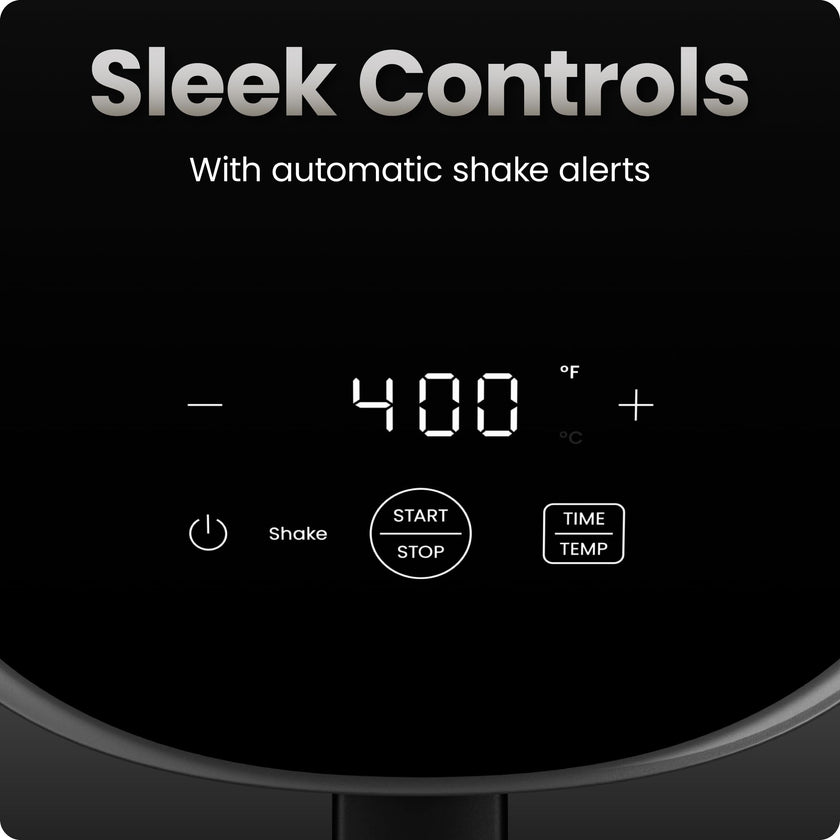 Chefman 2 Qt Mini Air Fryer – Compact and Space-Saving Air Fryer, PFAS-Free Nonstick Basket, Quick & Easy Meals in Minutes, Perfect for Apartments and Dorms, Digital Timer and Shake Reminders – Grey 🍁 All In One Marketplace Canada