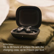 Beats - Powerbeats Fit - Wireless Noise-Cancelling Workout Earbuds with Ultimate Secure Fit, IPX4, Up to 30H of Battery Life & Charging case, Compatible with Apple & Android - Jet Black 🍁 All In One Marketplace Canada