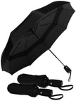 Repel Windproof Travel Umbrella - Compact & Withstands Winds up to 100MPH, Strongest Premium Auto Folding Umbrella for Rain and Sun - Durable, Light & Portable for Women & Men, Fits Backpack & Cars 🍁 All In One Marketplace Canada