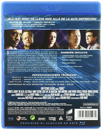 Cinturón rojo (Red belt) (Import Movie) (European Format - Zone B2) (Non Us Format) (2008)  - Bluray (Used)Max Martini; Matt Cable;