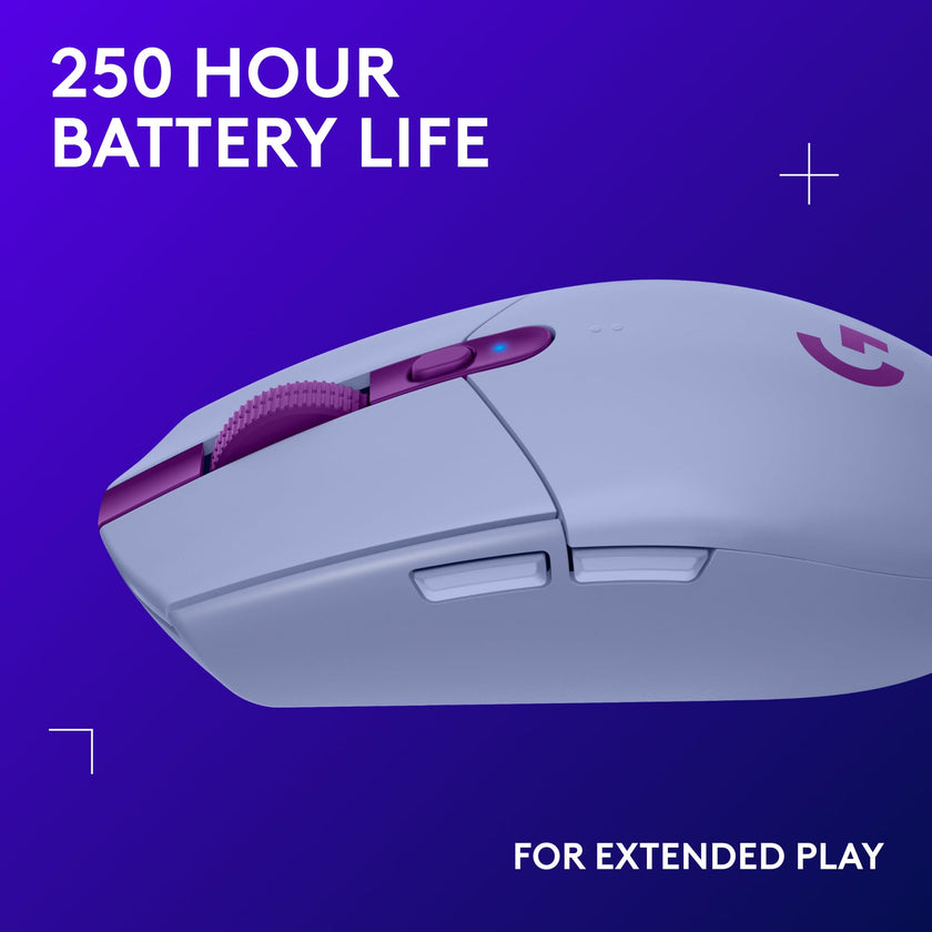 Logitech G305 Lightspeed Wireless Gaming Mouse - Lilac 🍁 All In One Marketplace Canada