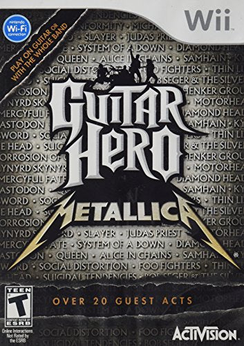 Guitar Hero Metallica - XBOX 360