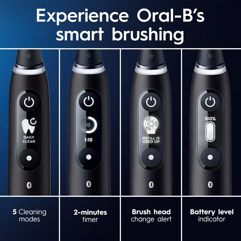 Oral-B iO4 Electric Toothbrush, for a Gentle Clean and Healthier Gums, White, Rechargeable Electric Toothbrushes, iO Series 4 with 1 Power Toothbrush, 1 Brush Head, and 1 Travel Case 🍁 All In One Marketplace Canada