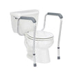 Medline Toilet Safety Rail for Seniors with Easy Installation; Height Adjustable Toilet Safety Frame; Bathroom Assist Rail with Armrests; Bathroom Safety; 250 lb. Weight Capacity 🍁 All In One Marketplace Canada