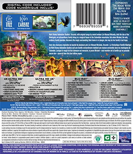 Encanto - 4K/Blu-Ray