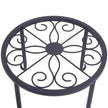 Metal Plant Stand 4 In 1 Potted Irons Planter Supports Floor Flower Pot Round Rack Display