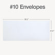Oxford Envelopes, #10 Business Size, Security Tint, Peel & Seal Closure, 24 lb White Paper, Privacy Protection for Checks & Invoices, 500-Pack for Office or Home Mailing 🍁 All In One Marketplace Canada