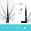 TP-Link AX1800 WiFi 6 High Gain Wireless USB Adapter for PC (Archer TX35U Plus) - Ultra-Fast Speed OFDMA & MU-MIMO Supported, 2.4GHz/5GHz High-Gain Dual Band Antennas, Pre-Loaded Internal Driver, WPA3 🍁 All In One Marketplace Canada