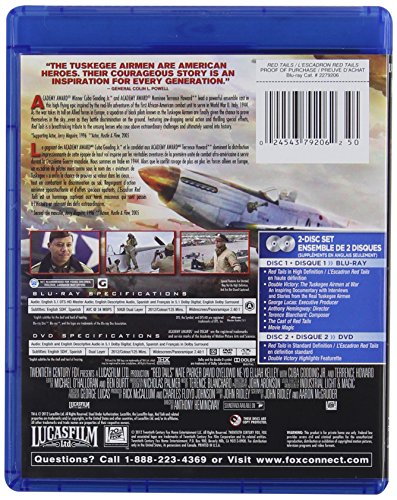 Red Tails - Blu-Ray/DVD (Used)