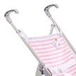 JC Toys | Berenguer Boutique | Single Umbrella Baby Doll Stroller | Elephant Theme | Pink | Ages 2 + 🍁 All In One Marketplace Canada