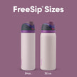 Owala FreeSip Insulated Stainless Steel Water Bottle with Straw for Sports and Travel, BPA-Free, 24oz, Dreamy Field 🍁 All In One Marketplace Canada
